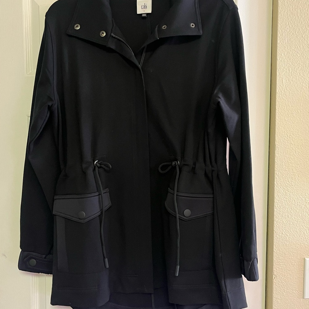 CAbi Black Utility Jacket for Women